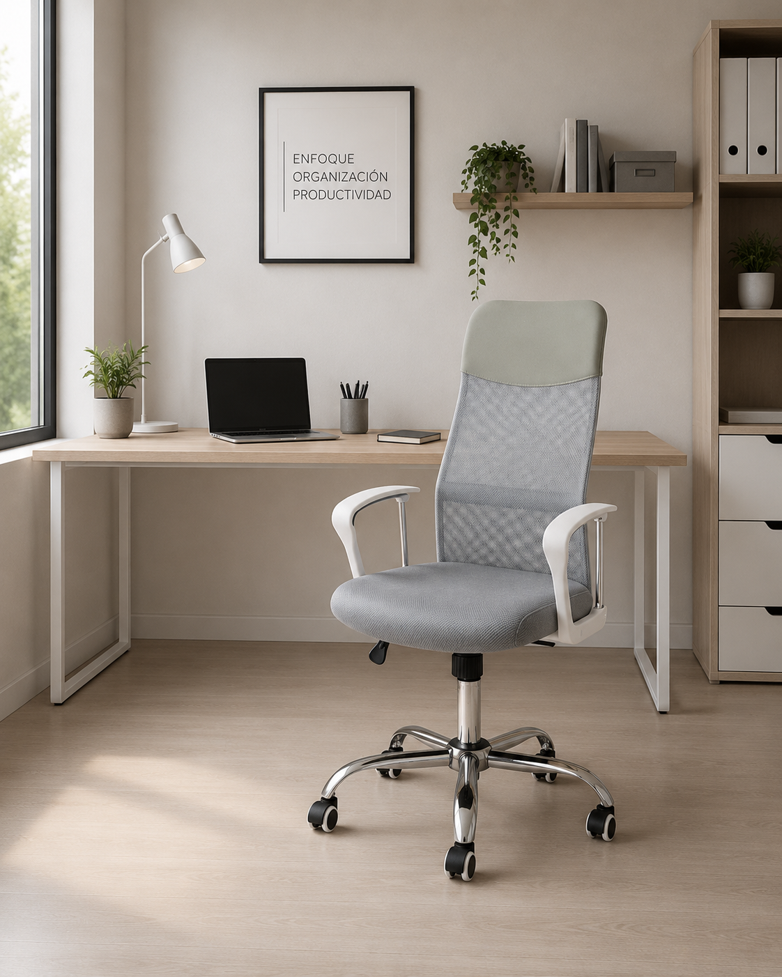 Silla Econo-Malla Blanco